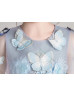 Beaded Butterfly Lace Tulle Fairytale Flower Girl Dress